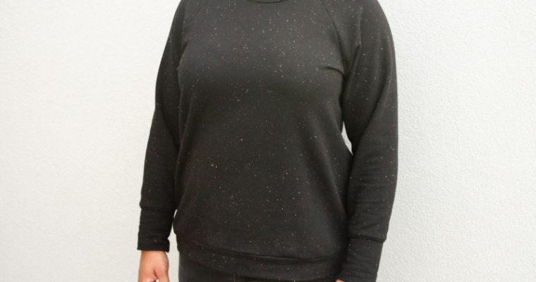 Sweat shirt "Coudre le Maelle" de Marie Poisson - vue de face
